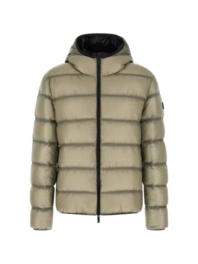 Moncler Guadiana Hooded Water Resistant Down Coat In Green