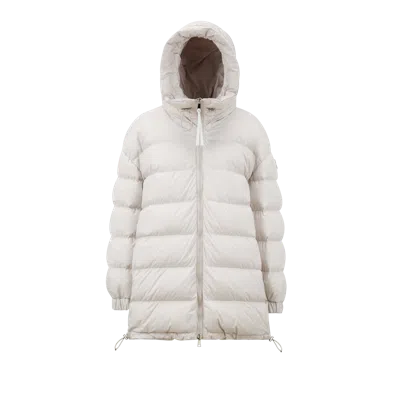 Moncler Guerledan Reversible Down Jacket In Beige