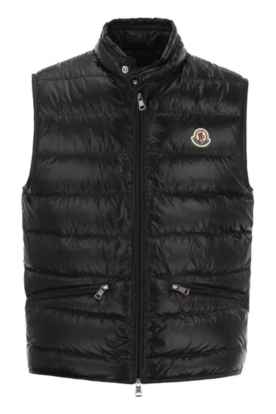 Moncler 黑色 Gui 羽绒马甲 In Black