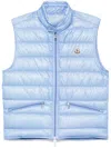 Moncler Longue Saison Gui Jacket In Blue