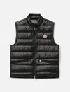 Moncler Gui Packable Down Gilet In Black