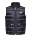 Moncler Doudoune Sans Manches Gui In Black