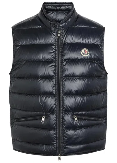 Moncler Gui Padded Nylon Gilet In Multi