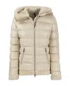 Moncler Guichard Shearling-trim Jacket