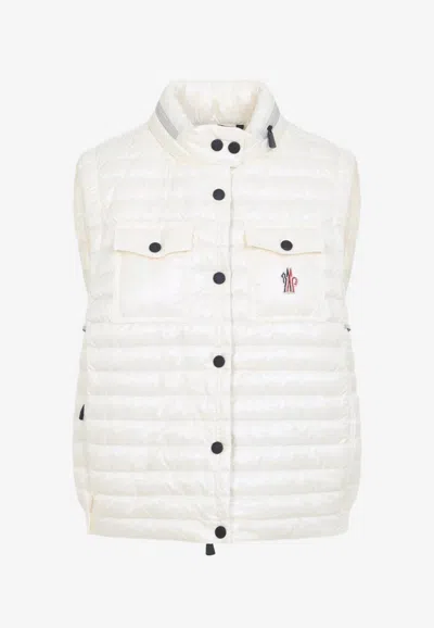 Moncler Gumiane Down Gilet In White