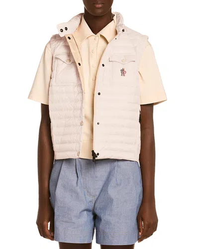 Moncler Gumiane Down Vest In Pink