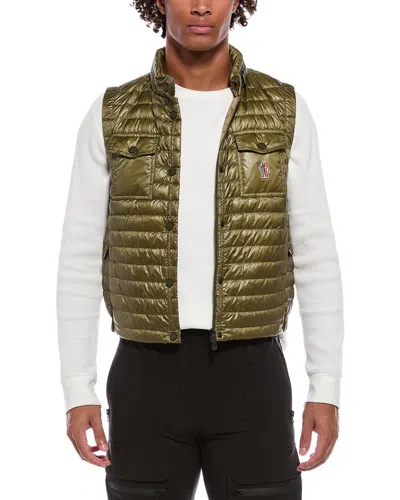 Moncler Gumiane Vest In Green