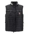 Moncler Grenoble Women Black Nylon Gumiane Down Jacket In Black