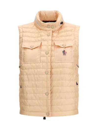 Moncler Gumiane Vest In Pink