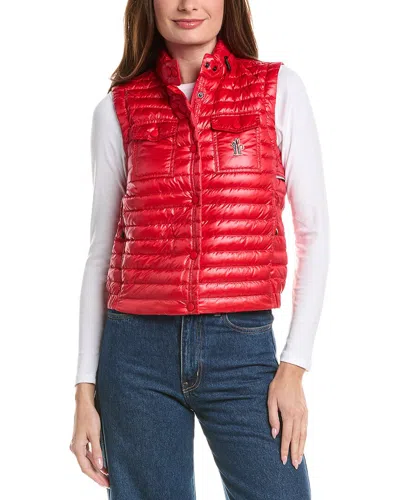 Moncler Gumiane Vest In Red