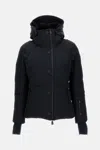 Moncler Veste De Ski Isolante À Capuche Guyane, Femme, Noir, Taille: 00 In Black