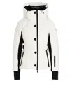 Moncler Guyane Hooded Jersey-trimmed Quilted Shell Down Jacket