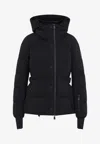 Moncler Guyane Down Jacket In Black