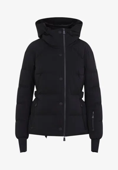Moncler Guyane Down Jacket In Black