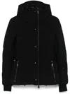 Moncler Guyane Hooded Down Ski Jacket In Black
