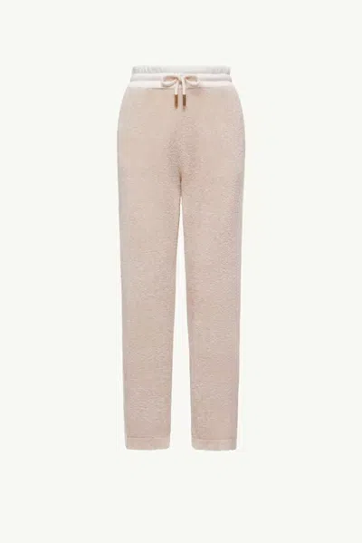 Moncler H25 Jogging Joggers In Pink