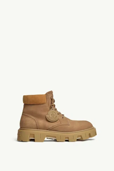 Moncler H26 Boot In Tan