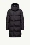 Moncler H26 Down Coat In Black