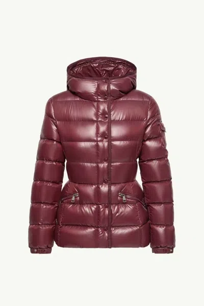 Moncler H26 Down Jacket In Burgundy