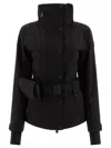 Moncler Hainets Padded Ski Jacket Black