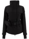 Moncler Hainets Padded Ski Jacket Black In Black