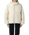 Moncler Haissa Short Down Jacket In White