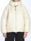 Moncler Haissa Short Down Jacket In White