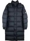 Moncler Hanoverian Quilted Shell Coat In Black