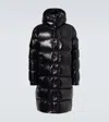 Moncler Hanoverian Down Coat In Black