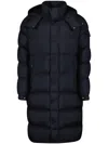 Moncler Hanoverian Padded Coat In Blue