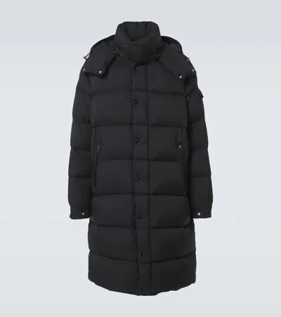 Moncler Hanoverian Quilted Shell Coat In Black