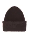 Moncler Logo Mohair And Wool-blend Beanie