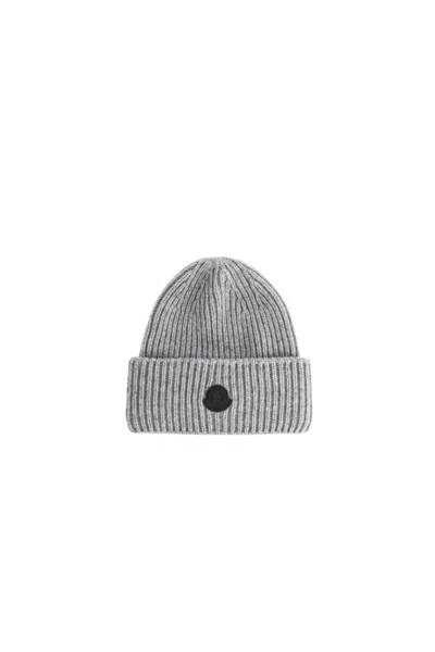 Moncler Hat In Gray