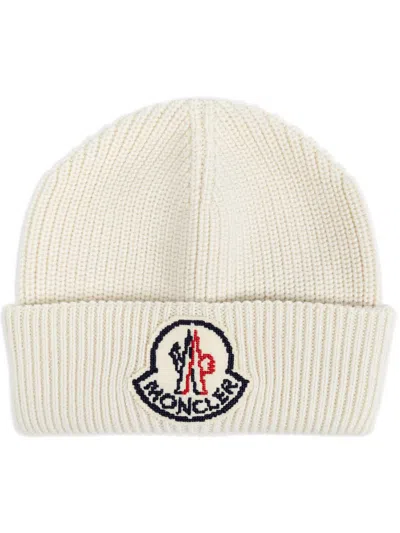 Moncler Hat Accessories In White