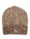 Moncler Hat Hats Beige In Brown