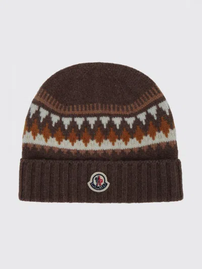 Moncler Hat Kids In Brown