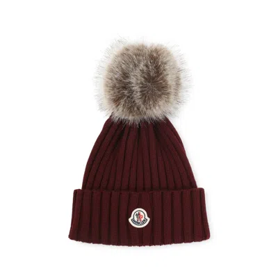 Moncler Hat In Red