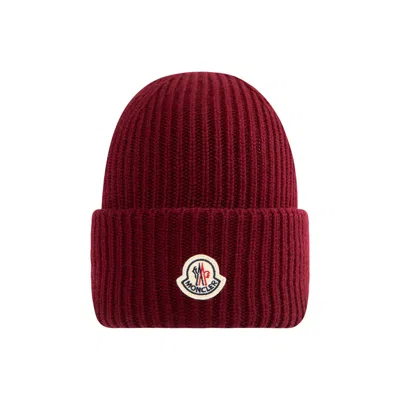 Pre-owned Moncler Hat 'red' | Men's Size Onesize