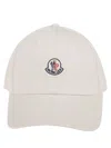 Moncler Logo-patch Baseball Cap In White