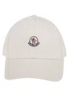 Moncler Logo-patch Baseball Cap In Cream