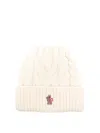 Moncler Wool Hats In White