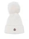 Moncler Hat In White
