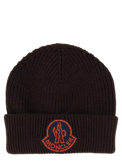 Moncler Hat With Logo In Multicolor