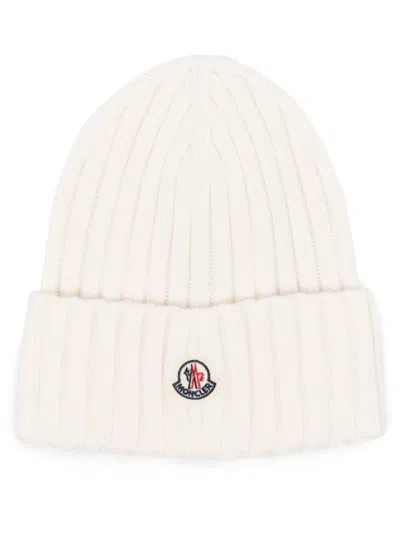 Moncler Hat Wool White