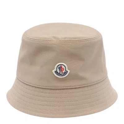 Moncler Hats In Beige