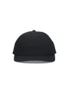 Moncler Logo Baseball Cap In Black