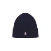 Moncler Grenoble Navy-blue Virgin Wool Hat