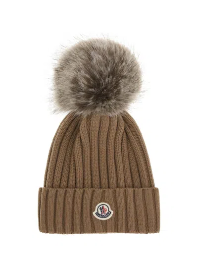 Moncler Hats E Hairbands In Brown