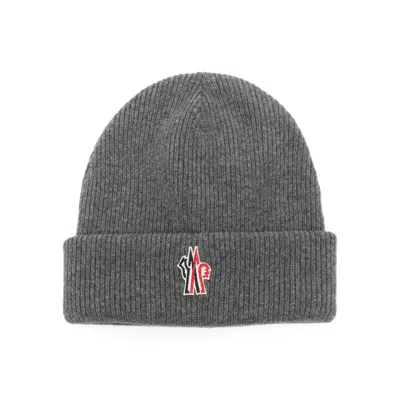 MONCLER HATS GRAY