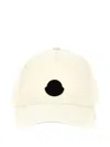 Moncler Baseball Cap In White